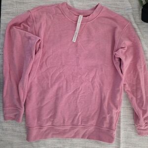 lululemon athletica Pink Crewneck Sweater
